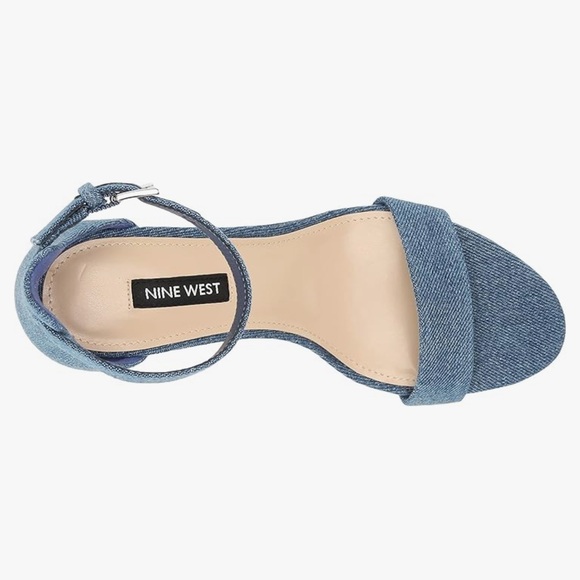 Nine West Women's jean sandals size 9 - Picture 2 of 7